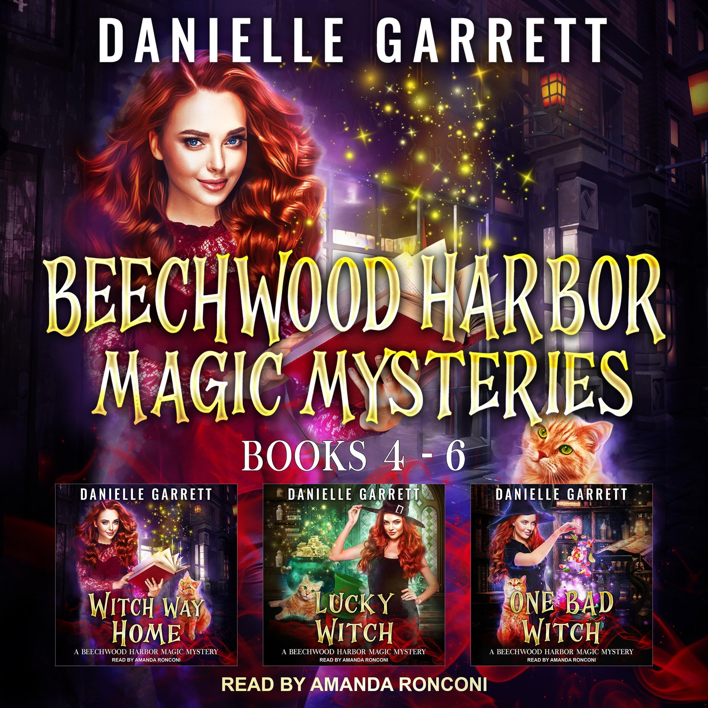 Cover art for Beechwood Harbor Magic Mysteries Boxed Set, Book 4-6