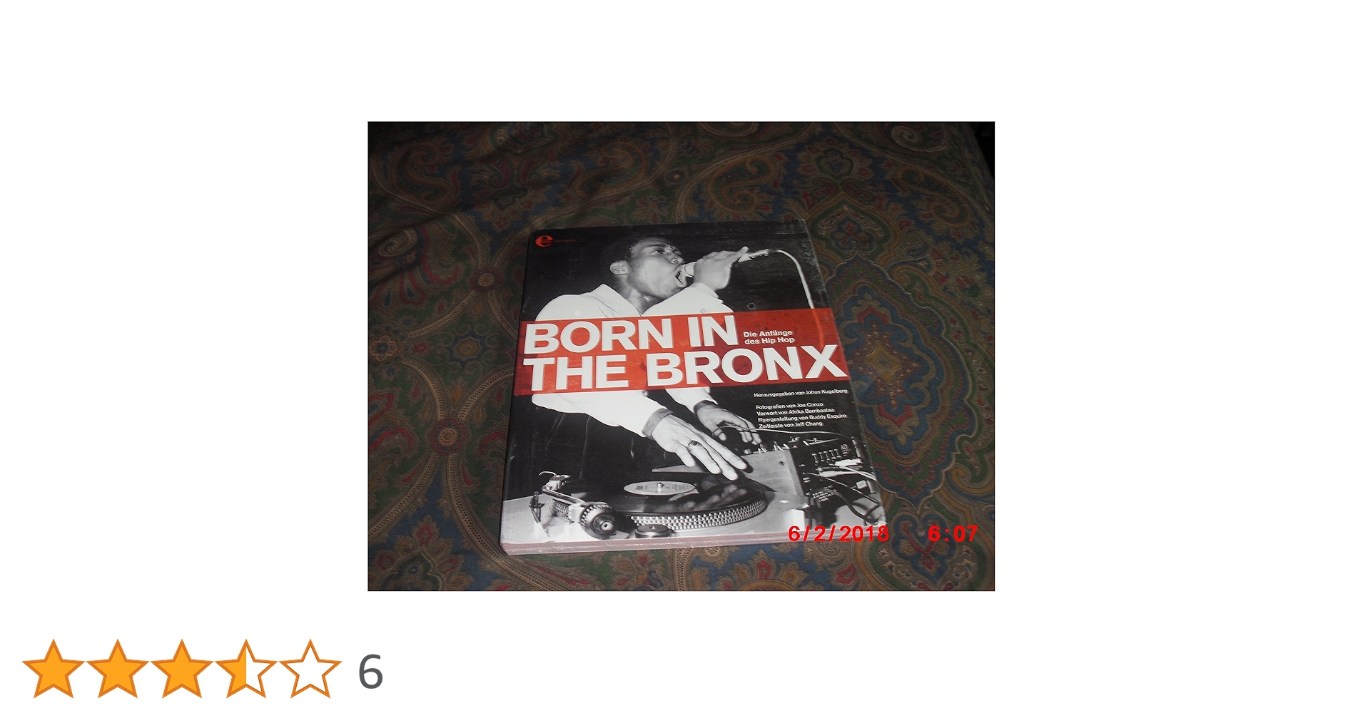 Born in the Bronx: Die frühen Tage des Hip Hop : Kugelberg
