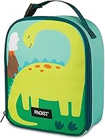 Vista 10 de PackIt® Fiambrera congelable con diseño de arco iris, fabricada con tecnología EcoFreeze®, plegable, reutilizable, cierre de cremallera con asa