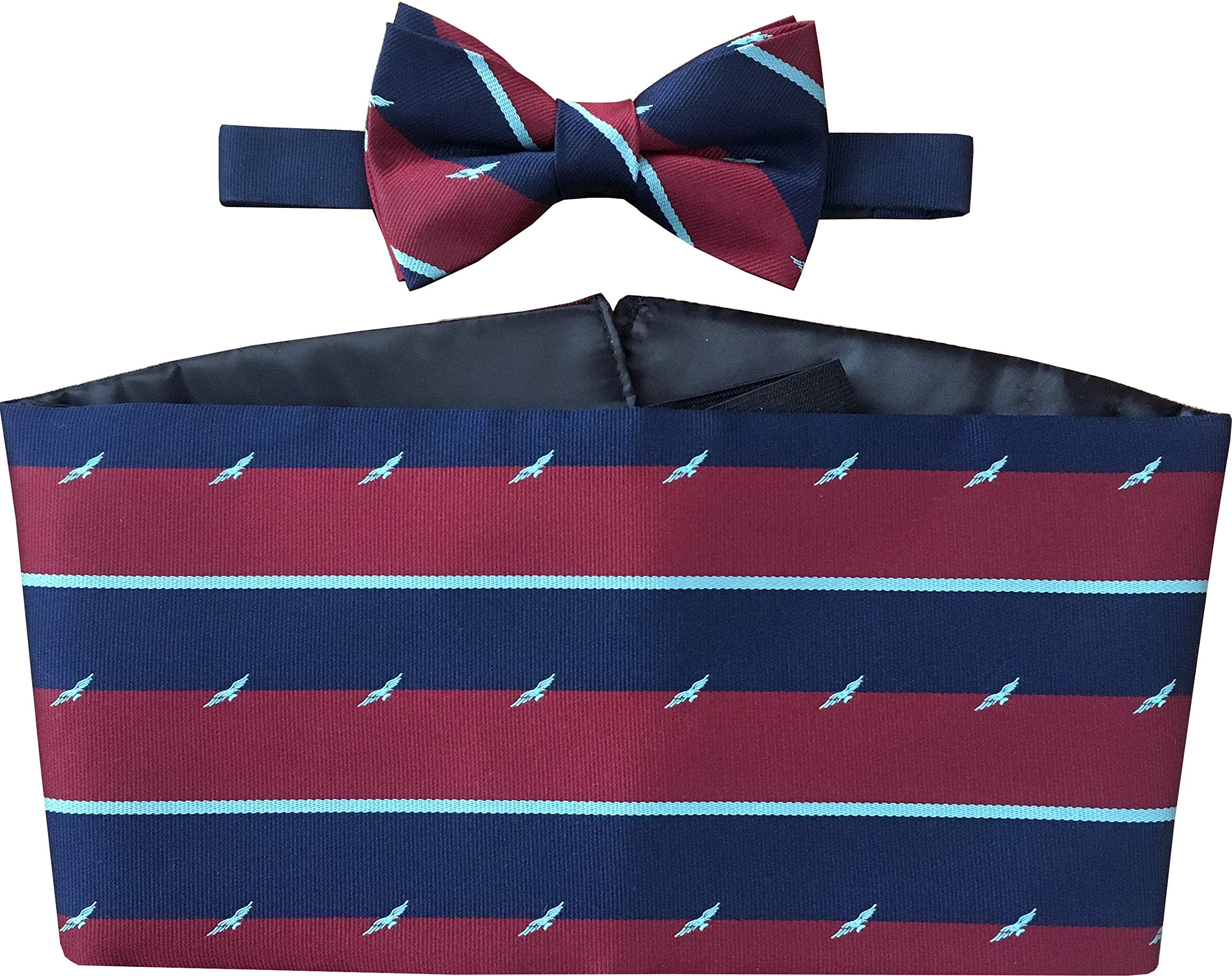 RAF Wings Regimental Cummerbund Set (Includes Bow Tie & Hanky)