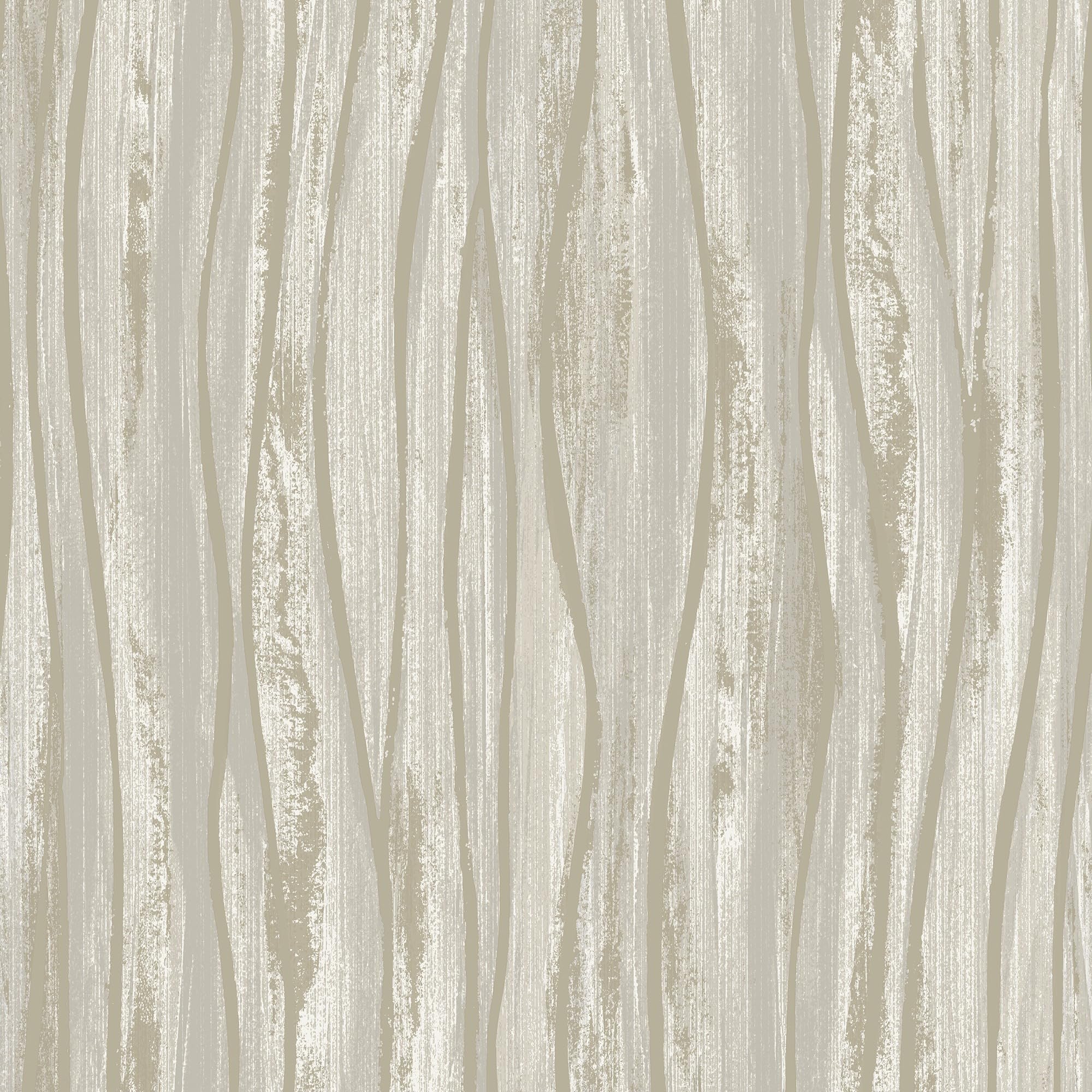Grandeco Paul Moneypenny Silent Valley Metallic Neutral Wallpaper - Brown - 1.1kg