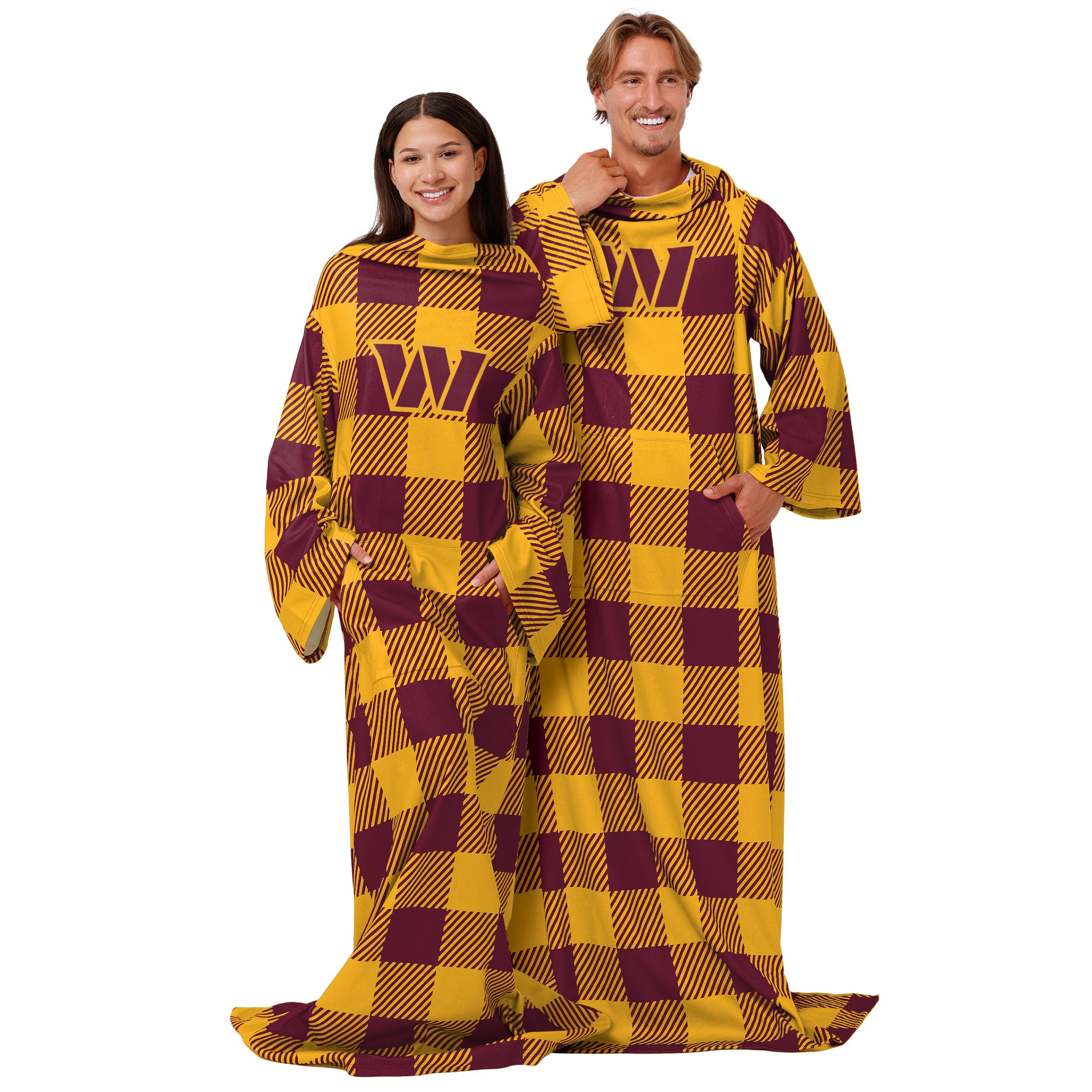 Plaid surdimensionné Washington Commanders FOCO pour ne plus jamais avoir froid devant la NFL
