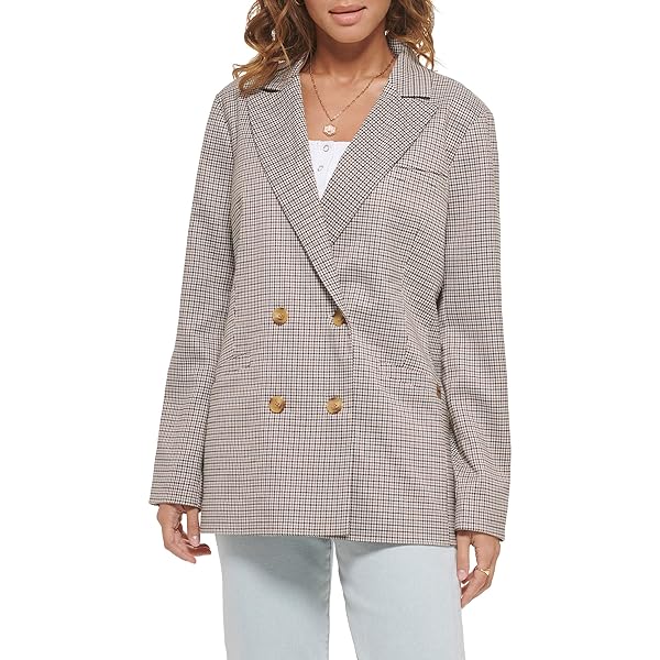 Levi's Women's Wool Blend Double Breasted Blazer