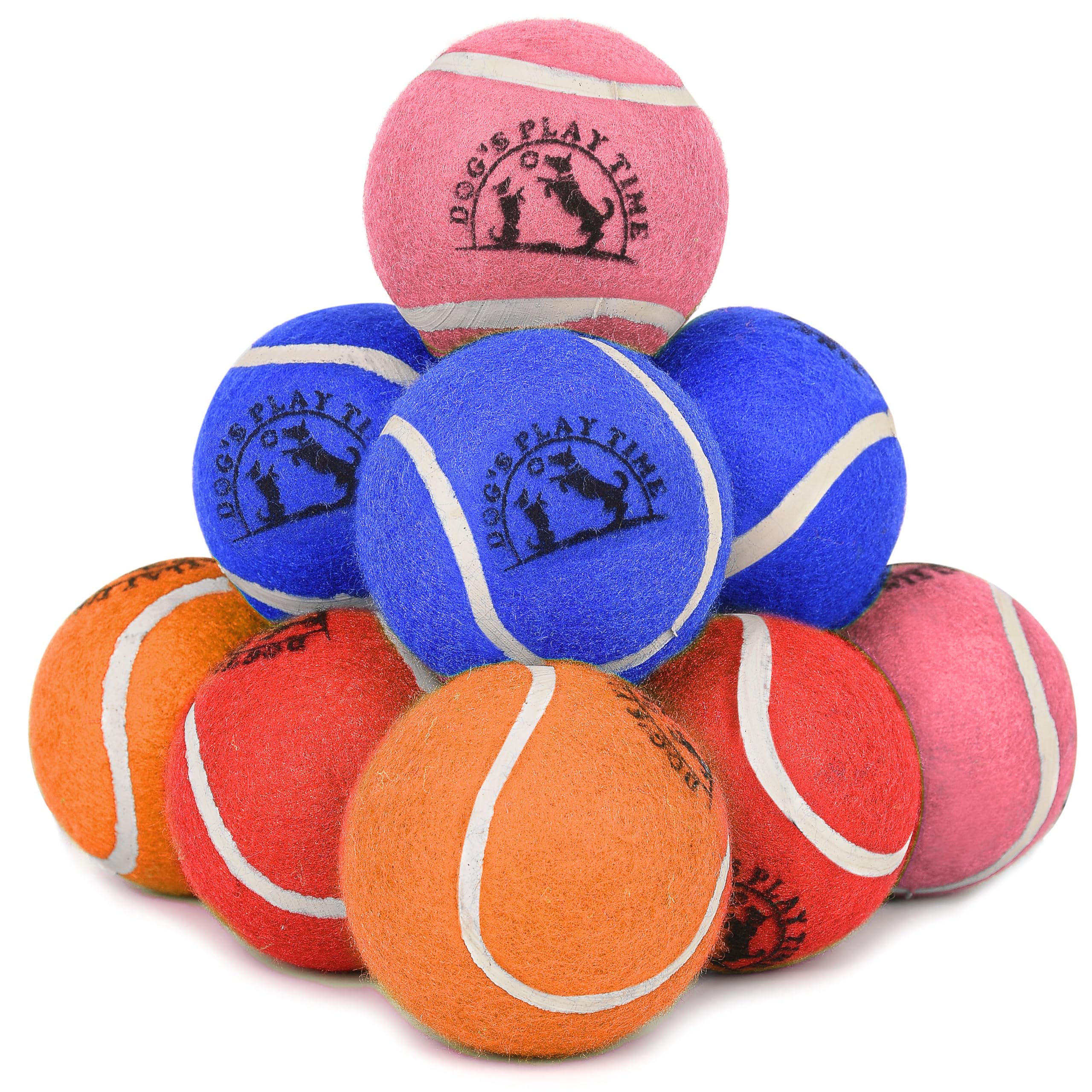 SPIN FIRST Durable Dog Tennis Balls, Tough Non-Toxic Fetch Balls for Dogs Soft on Teeth - Image 2