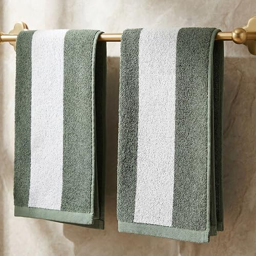 Decorative Hand Towels Set of 2 - Soft Boho Cotton