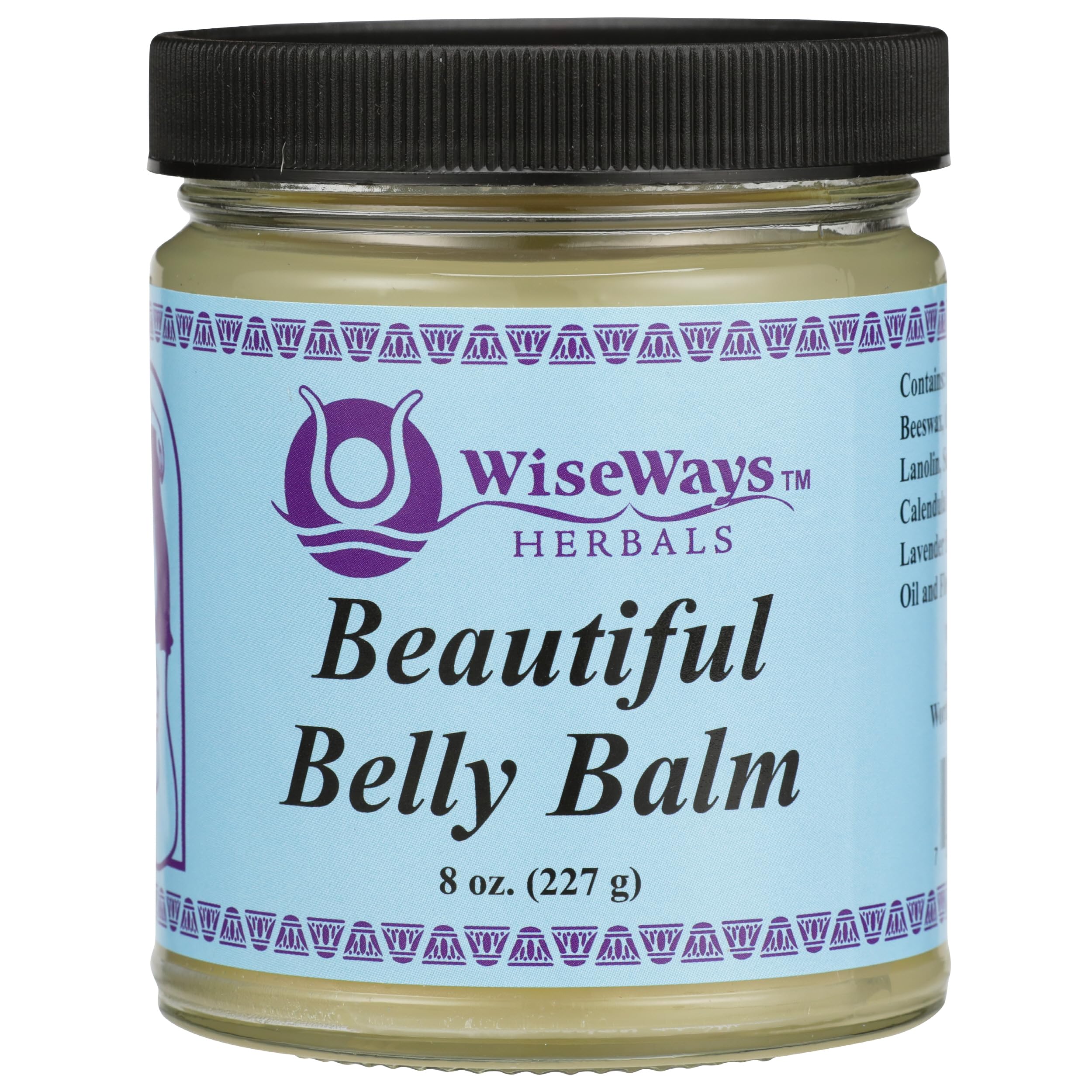WiseWays WISE WAYS HERBALS Beautiful Belly Balm, 8 OZ