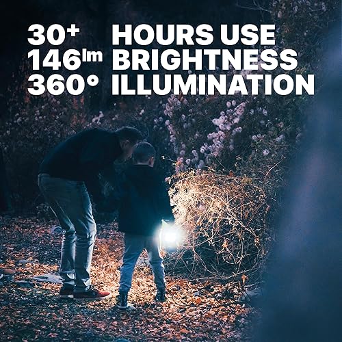 Vista 3 de MalloMe Farol de campamento rojo y morado, paquete de 2 faroles para cortes de energía, luces de campamento para colgar tiendas, lámpara de tienda