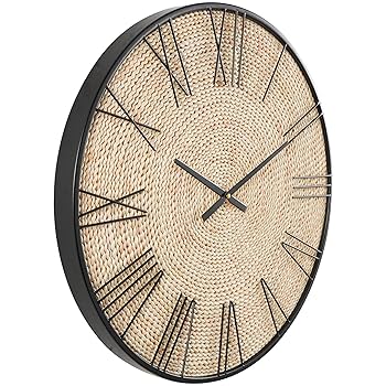 Amazon.co.jp: Deco 79 ドライプラント コイル状壁掛け時計