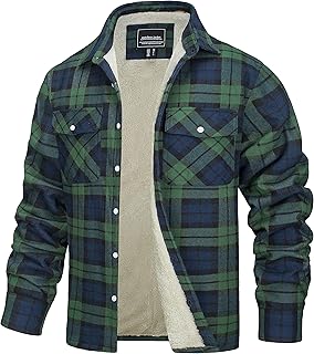 Sponsored You’re seeing this ad based on the product’s relevance to your search query.Learn more about this advertisement TACVASEN Men's Fleece Thermal Shirt, Warm Flannel Shirt, Lumberjack Shirt, Winter Inner Fleece Jacket