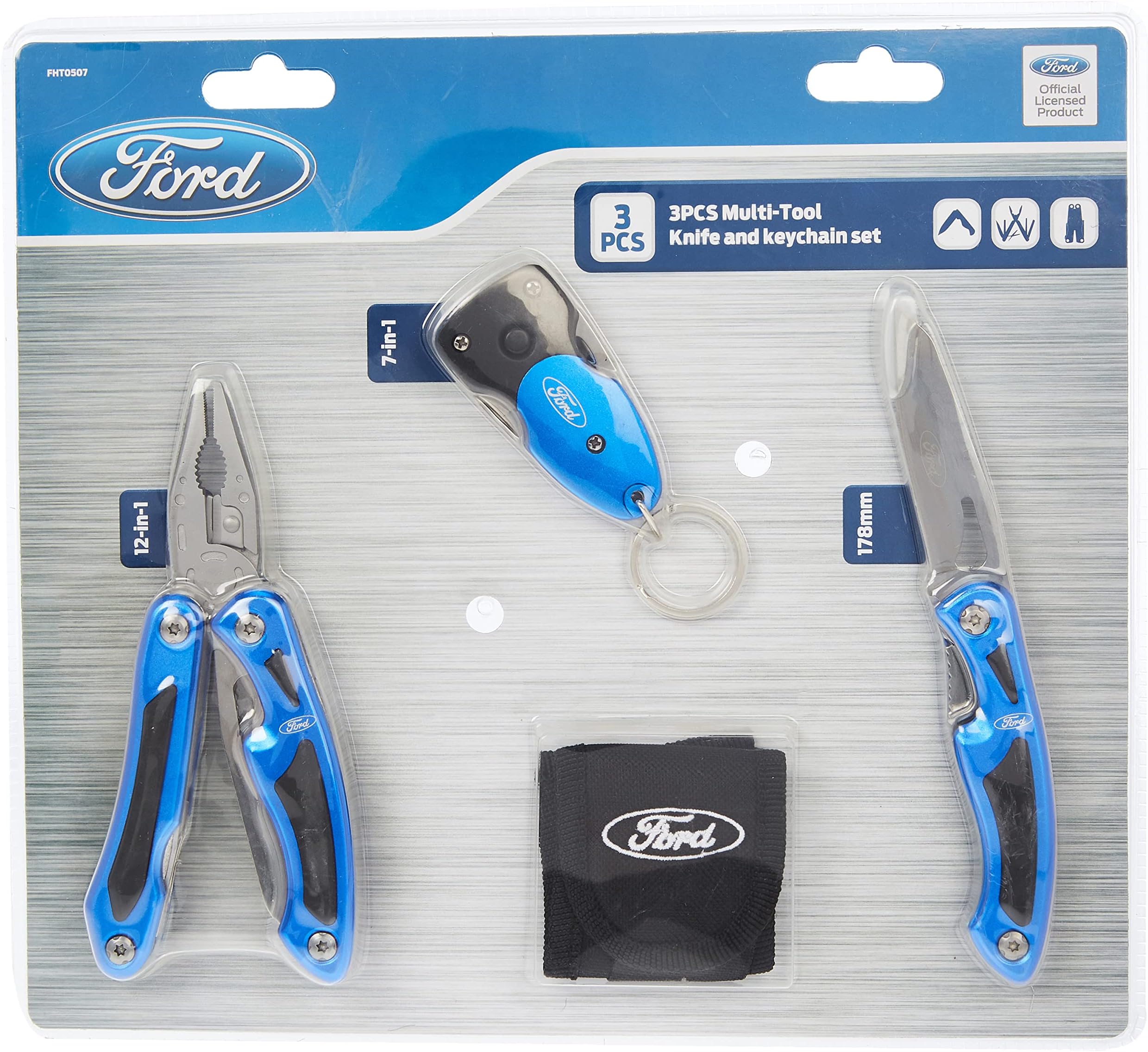 Ford Tools Stainless Steel Multi Tool Set, 1 Piece