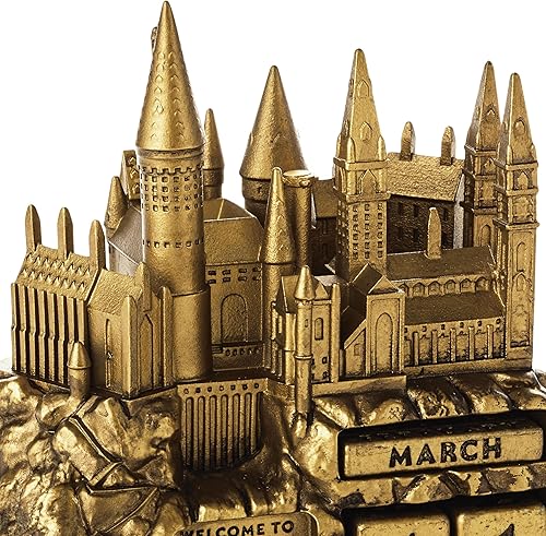 Miniatura 6 de Hallmark Calendario perpetuo de Harry Potter (Hogwarts), suministros de oficina, regalo para profesores, niños, jefe, asistente administrativo