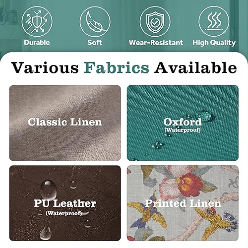 Miniatura 6 de Haymie - Cojín de banco personalizado 2023, cojín de banco para exteriores, funda de cojín para muebles de interior, cojín de asiento de banco de