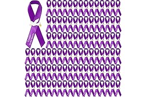 Geosar Dove Funeral Ribbons: Mourning Remembrance with 100 Personalized Purple Memorial Ribbons
