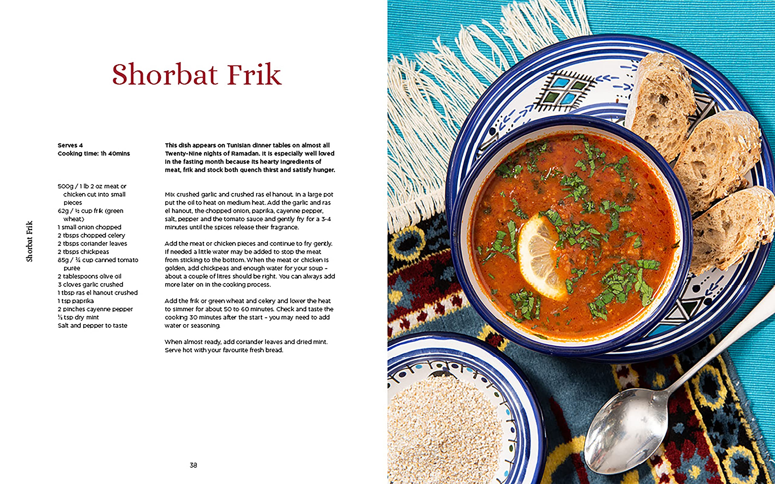 The Tunisia Cookbook: A Celebration of Healthy Red Cuisine from Carthage to Kairouan
