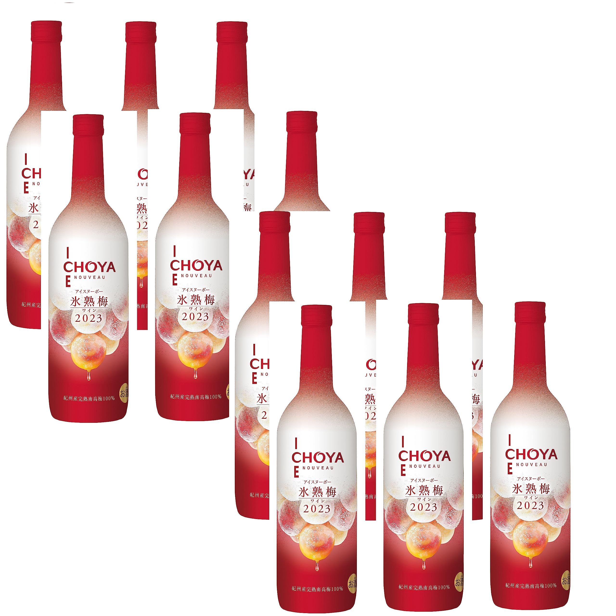 Amazon.co.jp: 【12本セット】 チョーヤ CHOYA ICE NOUVEAU 氷熟梅 