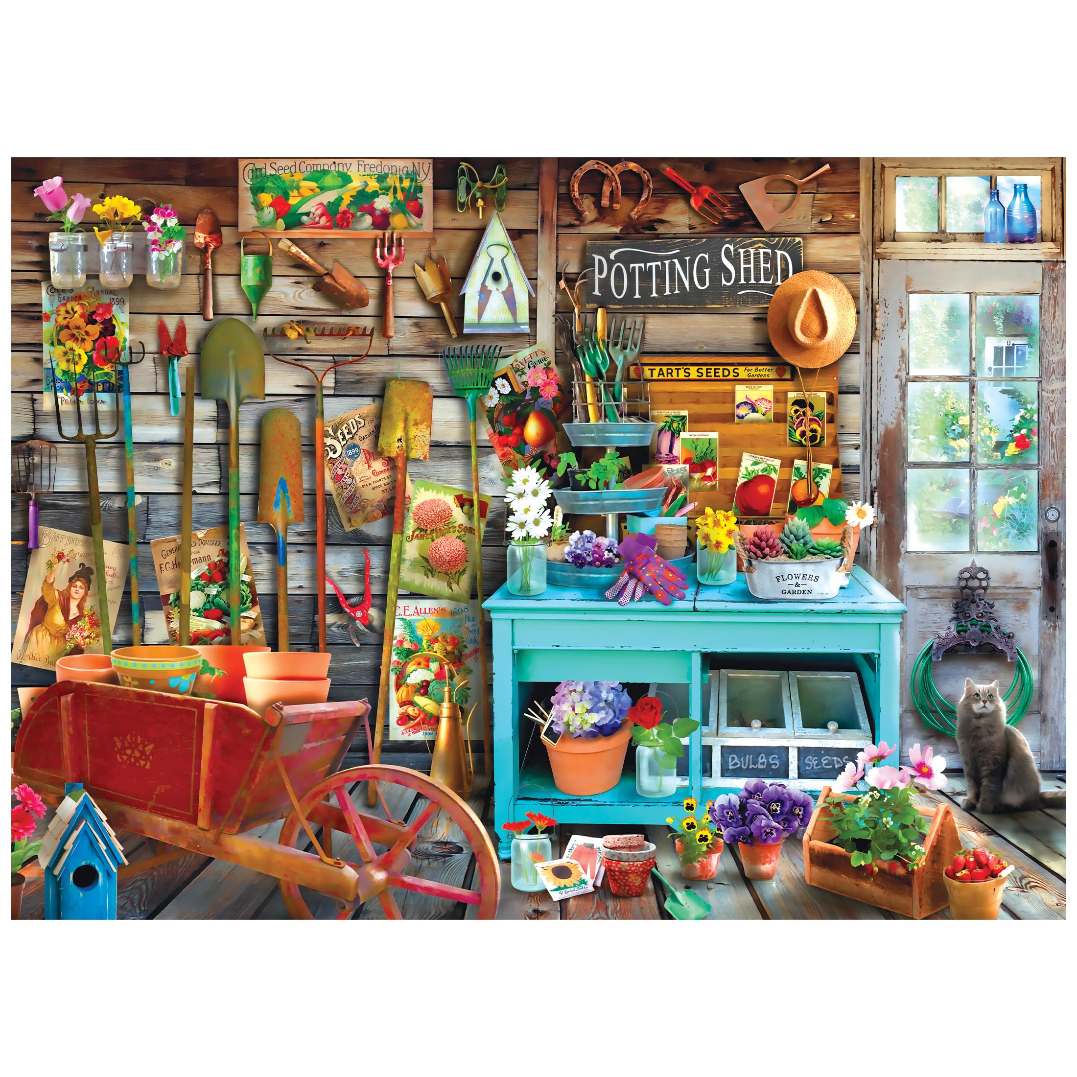 Roseart - Hobby Haven - The Potting Shed - 1000 Piece Jigsaw Puzzle