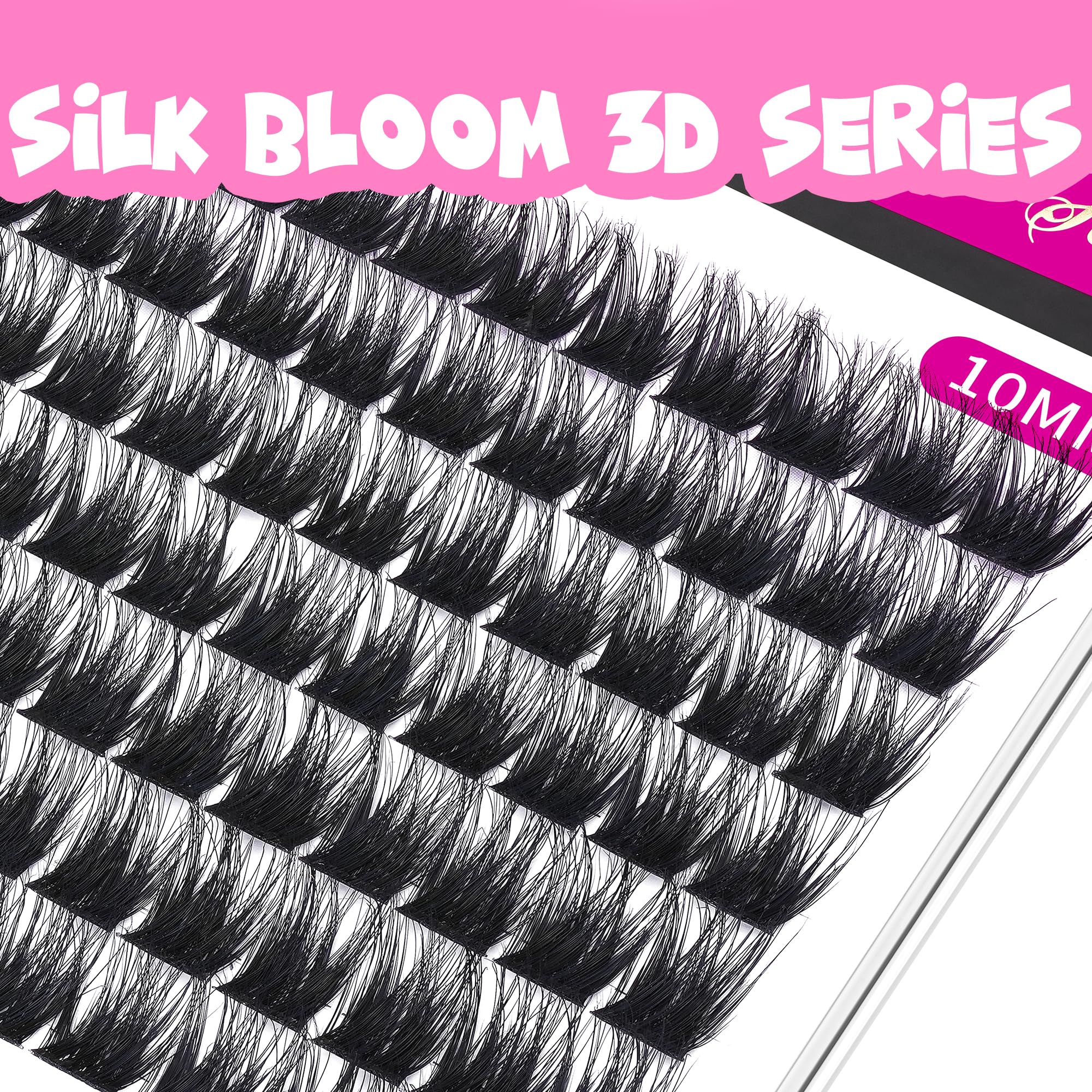 VEYESBEAUTY 3D Layered Eyelash Clusters