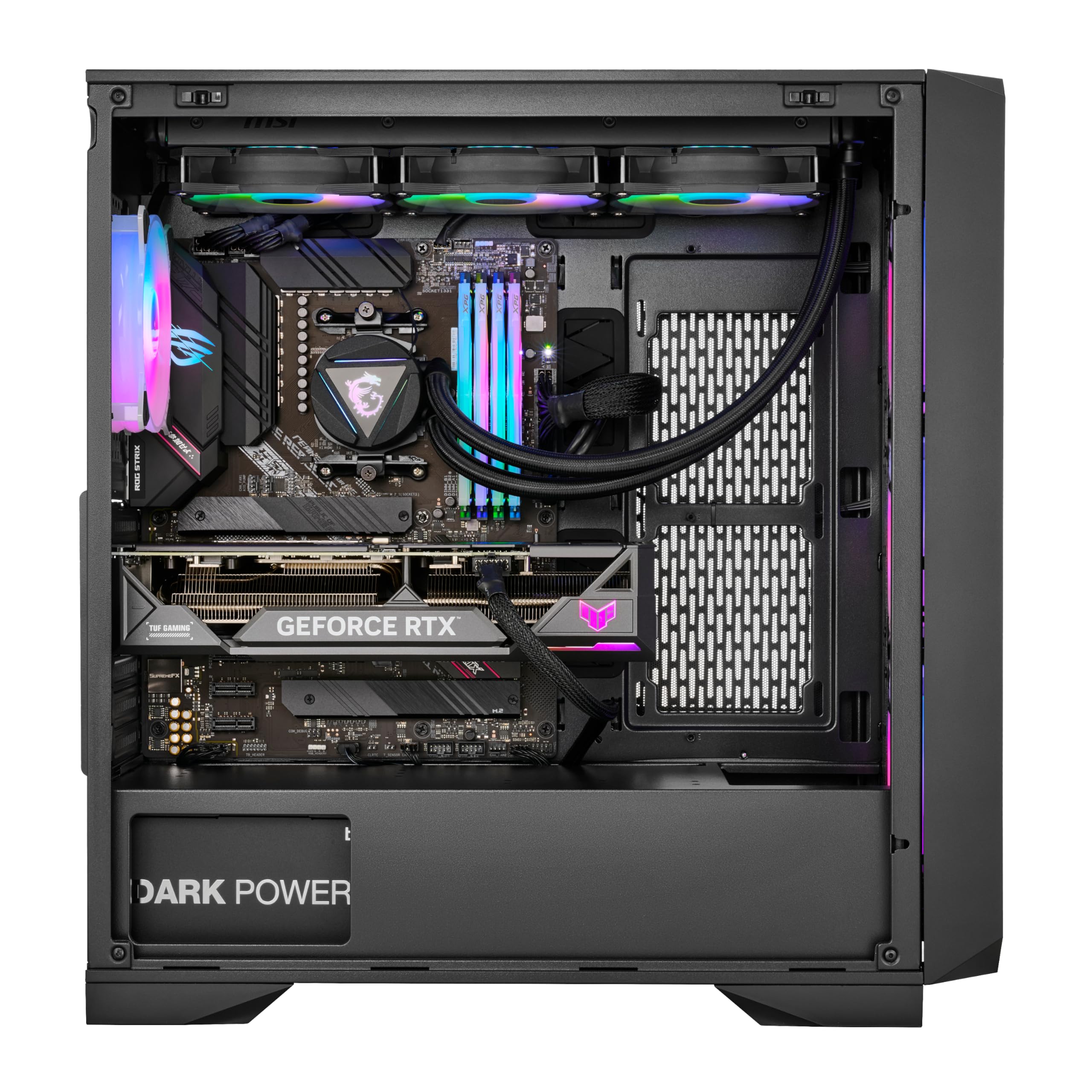 High End Gaming PC Ryzen 7 7800X3D mit NVIDIA RTX 5090 32GB, 32 GB DDR5 RAM, 1TB M.2 SSD, B850 Mainboard mit W-LAN, Windows 11 Pro