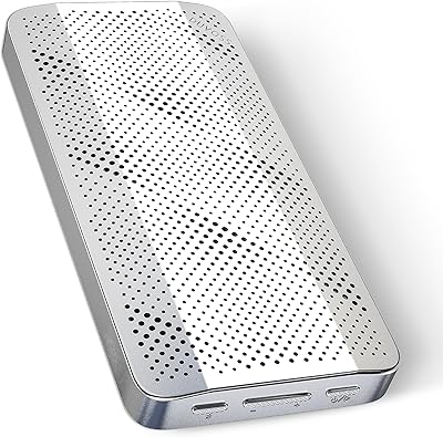 Bluetooth Speaker, 0.65 Ultra Thin Portable Magnetic Speakers, Loud&Clear Sound, IP67 Waterproof Dustproof, Bluetooth 5.1, TWS Pairing, EQ Mode, Sleek Small Wireless Speaker for Home, Outdoor