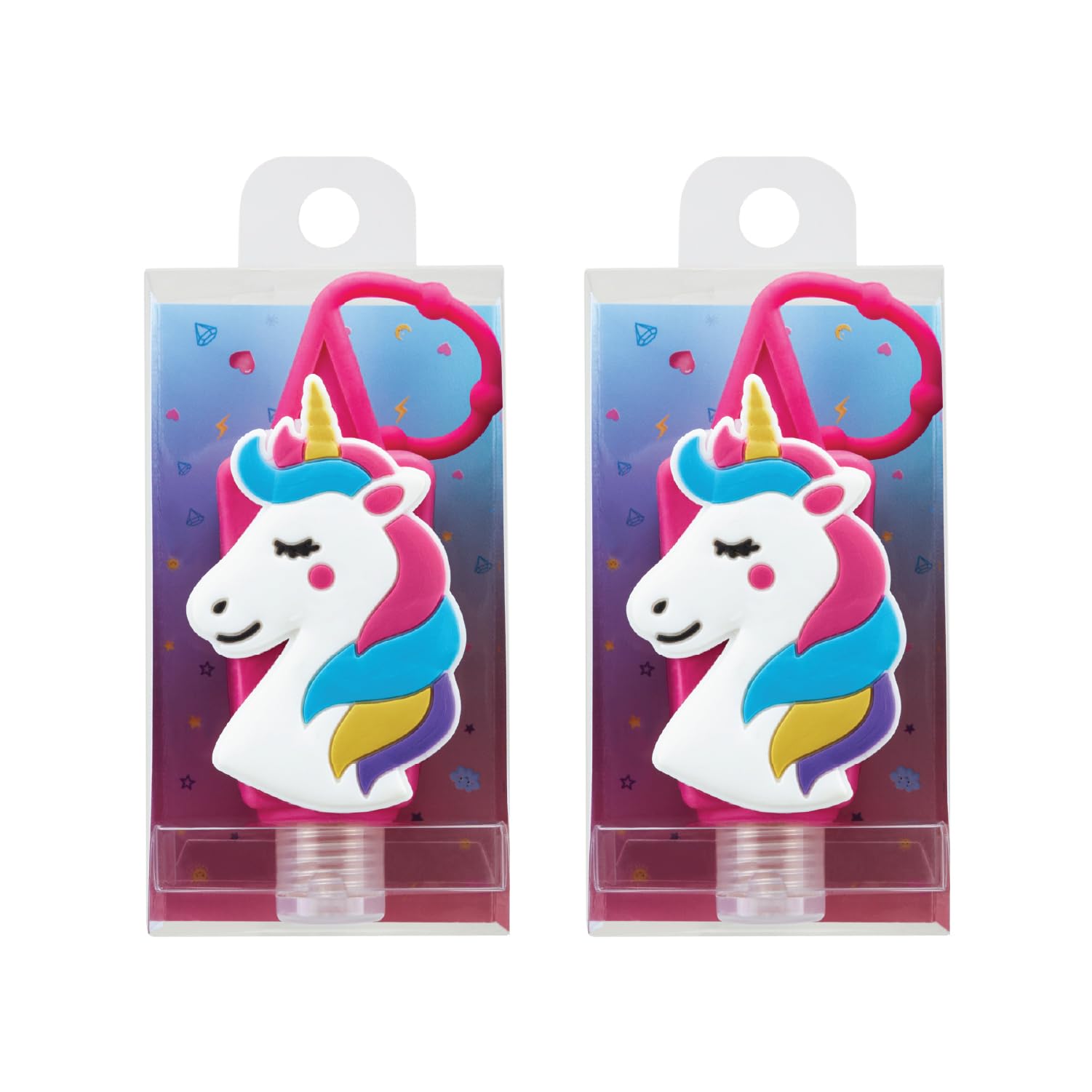 Oops Unicorn Hand Sanitizer with Bag Tag - 30ml (Pack of 2) | with trendy holder for Backpack | Pocket Sized Small Hand Sanitizer Bottles for Kids aged 3 & above (B0CLLZQL7G) Amazon Price History, Amazon Price Tracker