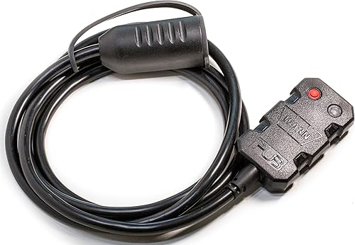 WARN 103945 Receptor inalámbrico HUB y aplicación de teléfono - para cabrestantes de camiones (Zeon, VR, VR EVO)