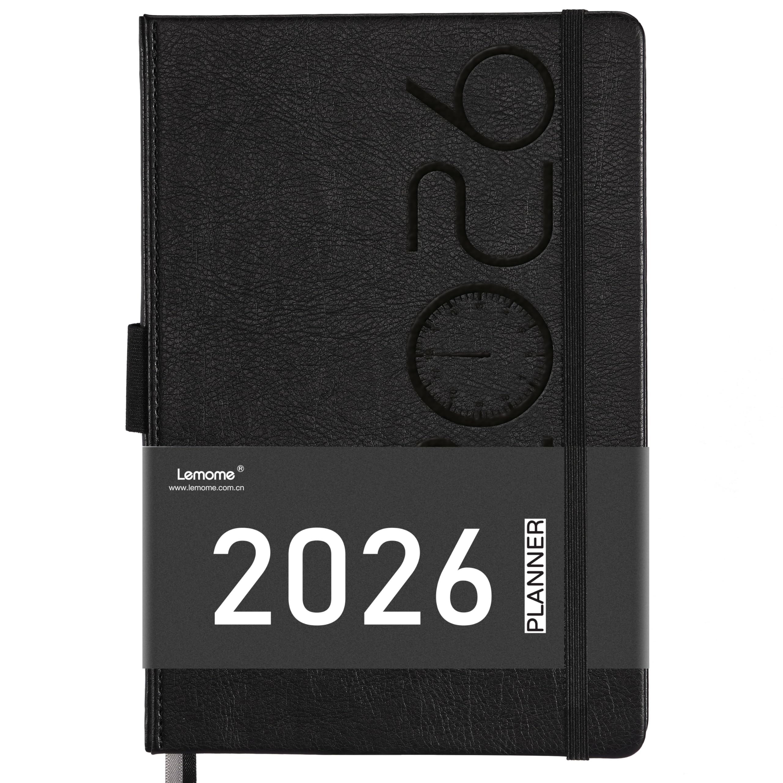 2020 Planner - Weekly, Monthly and Year Planner with Pen Loop, to Achieve Your Goals & Improve Productivity, Thick Paper, Inner Pocket, 5.75" x 8.25", Black