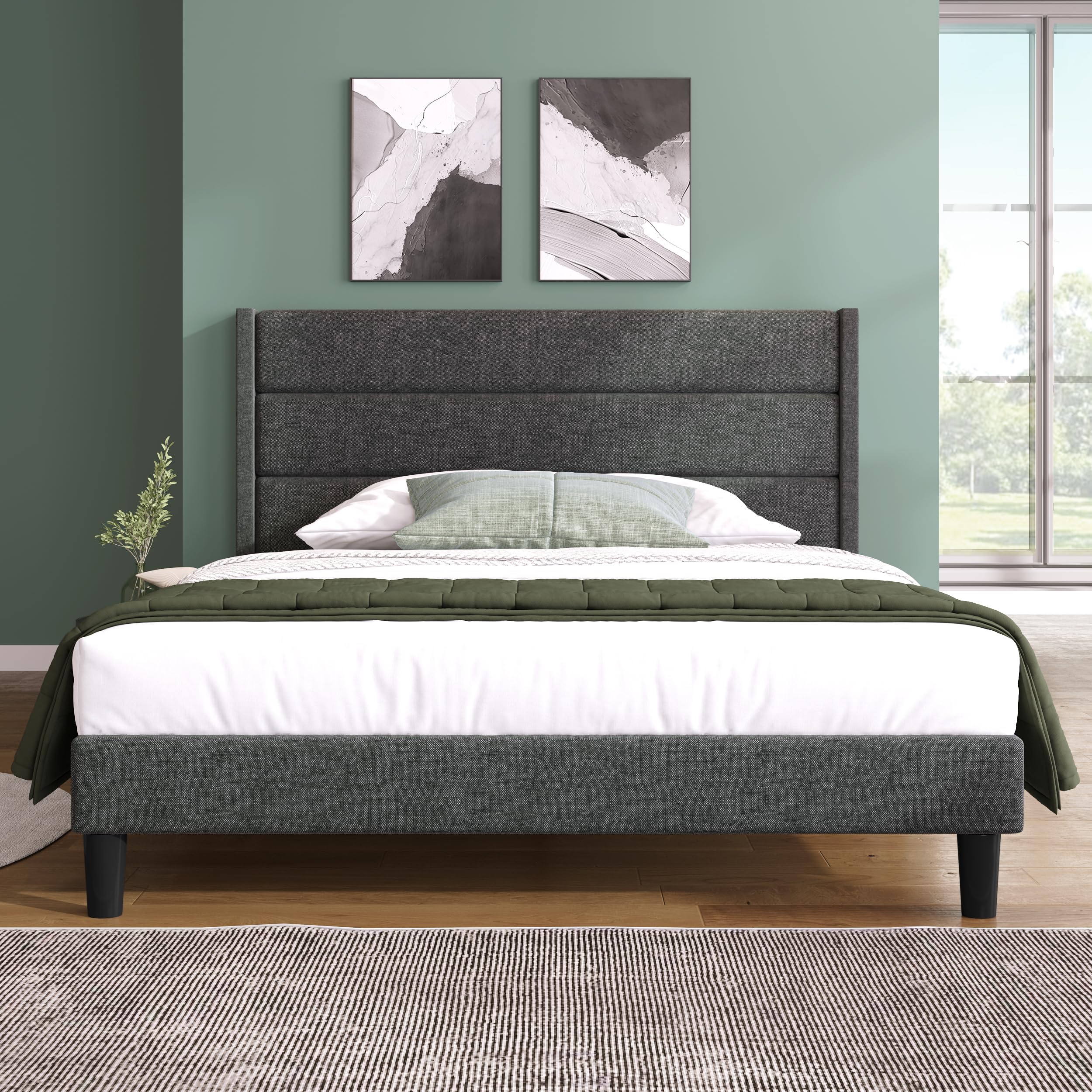 Rete letto matrimoniale Dtommase, Base per letto, Rete a doghe, Doghe