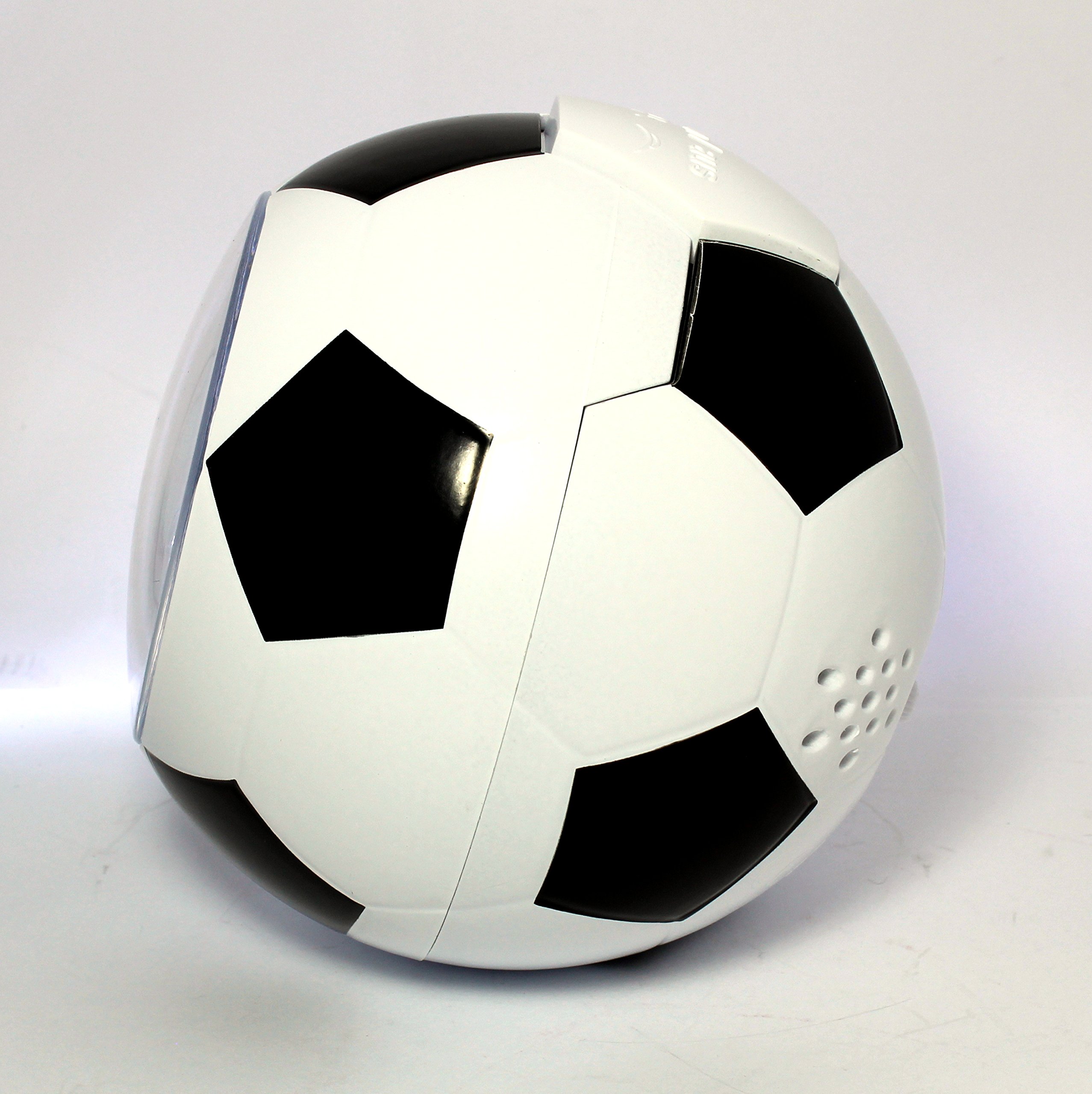 Atlanta 1199 Fußball-Wecker für Kinder mit Leisegang