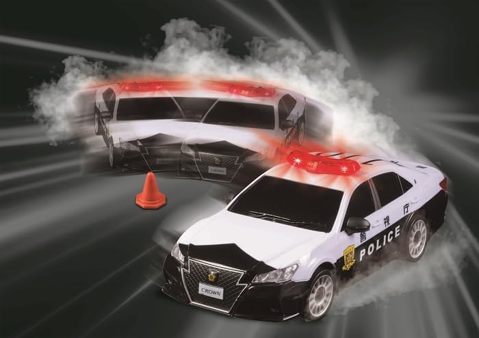 Jozen Drift Drive 1/24 Полицейская машина Toyota Crown JRVC106-WH, фото 2