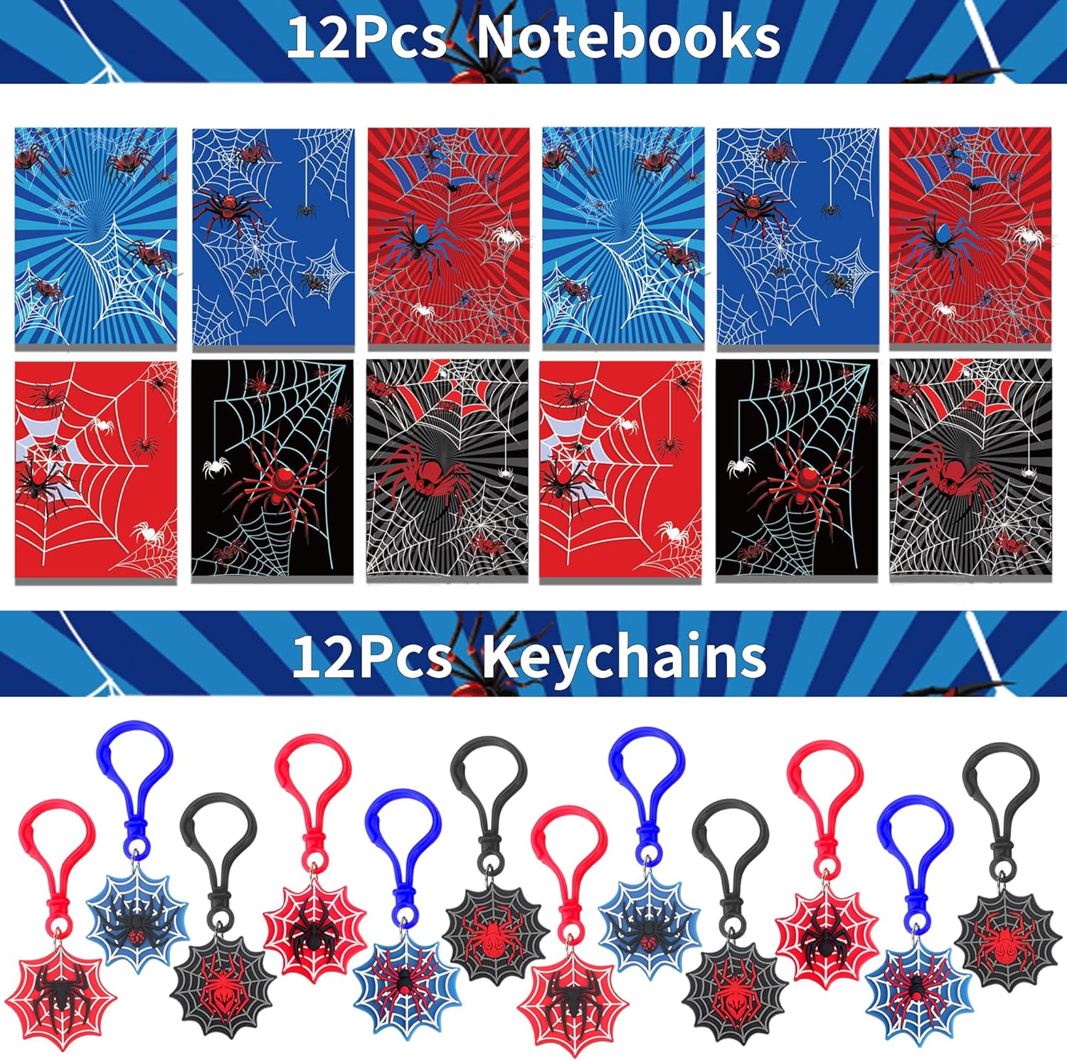 308Pcs Party Decorations Favors Supplies, Goodie Bags Fillers Stuffers for Kids Birthday Gifts