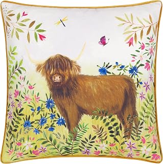 furn. Evans Lichfield Daisy Hill Agnes Cuscino imbottito in piume stampato -...