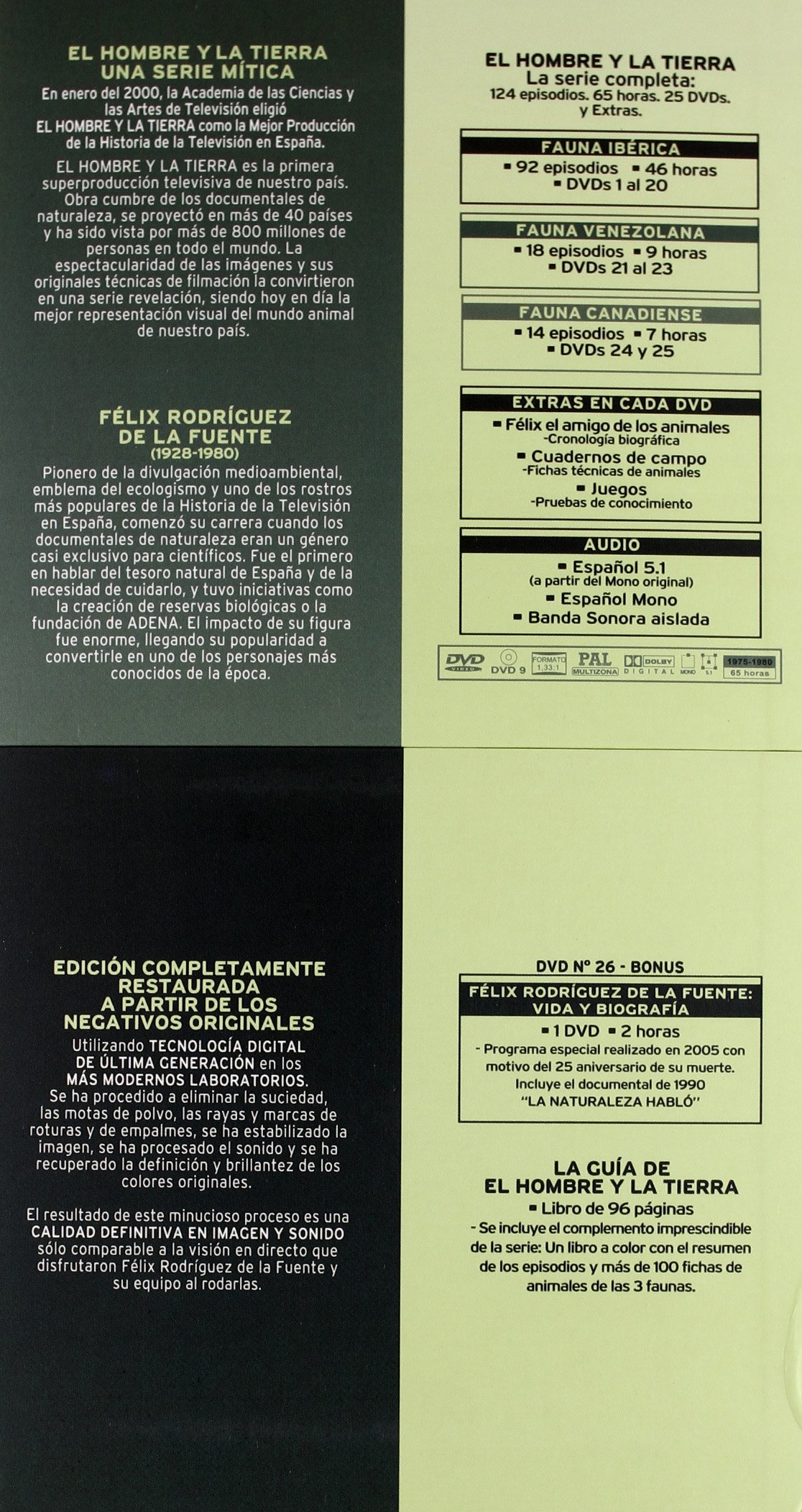 El Hombre Y La Tierra Digipack (26 Dvd-Libro) (Import)