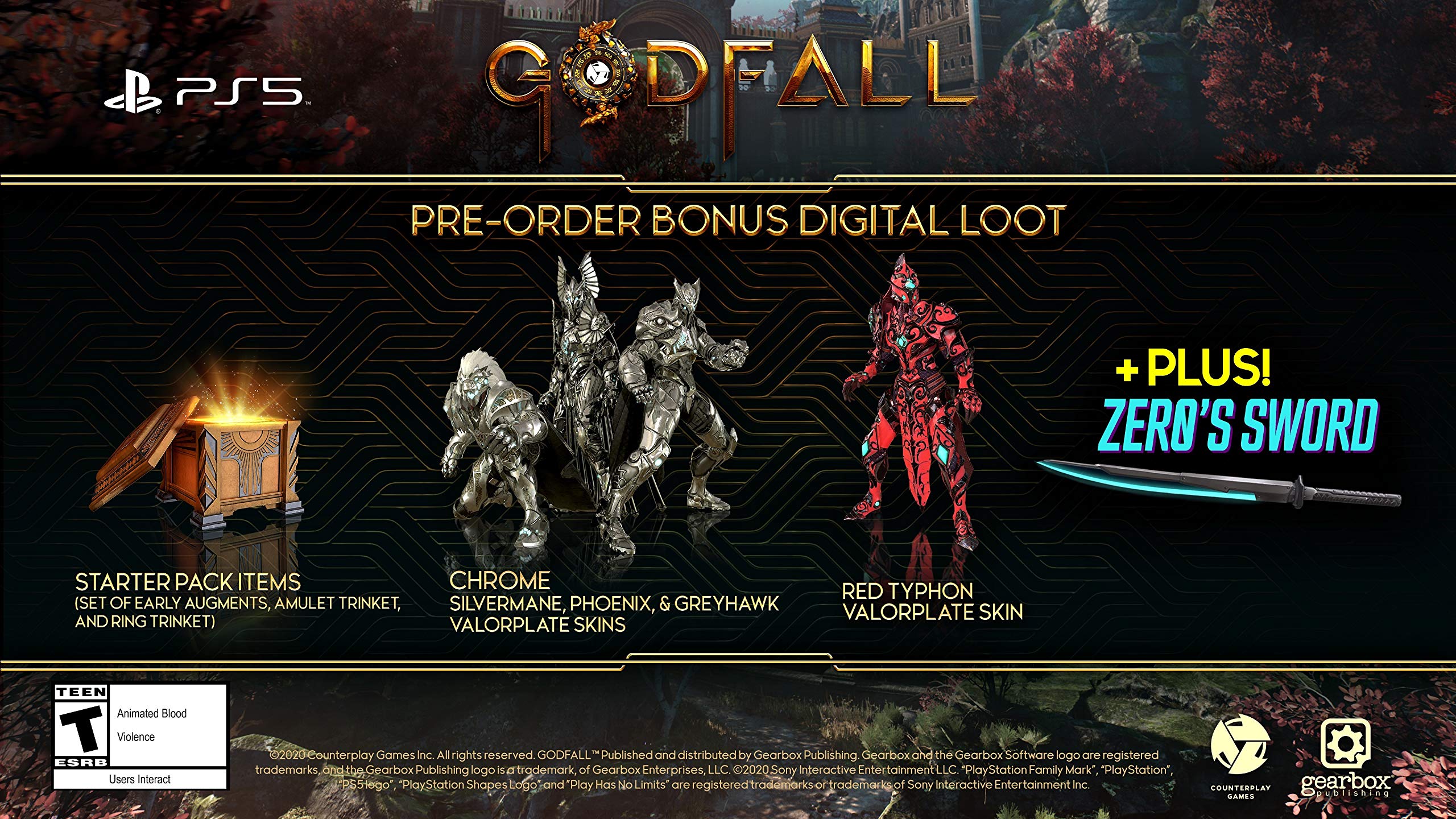 Godfall: Ascended Edition - PlayStation 5 : Amazon.ca: Video