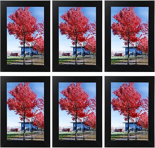 Miniatura 7 de Medog Juego de 1 portarretratos de 5 x 7 pulgadas, marco de fotos negro de 5 x 7 pulgadas, para collage de fotos, marco de fotos de 5 x 7 pulgadas