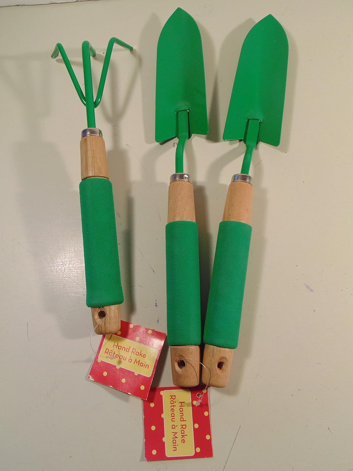 Set of 2 Hand Trowels and One Hand Rake Patio, Lawn & Garden