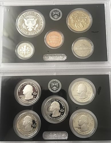 Miniatura 5 de 2018 S US Silver Proof Set Hermoso Cameo Final Prueba