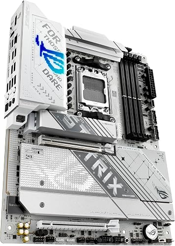 ASUS ROG Strix X870-A Gaming WiFi, AMD ATX motherboard, 16+2+2 power stages, DDR5 slots, four M.2 slots, PCIe 5.0 with full support for next-gen GPUs, WiFi 7, USB 20Gbps w/ PD 3.0 up to 30W - 8