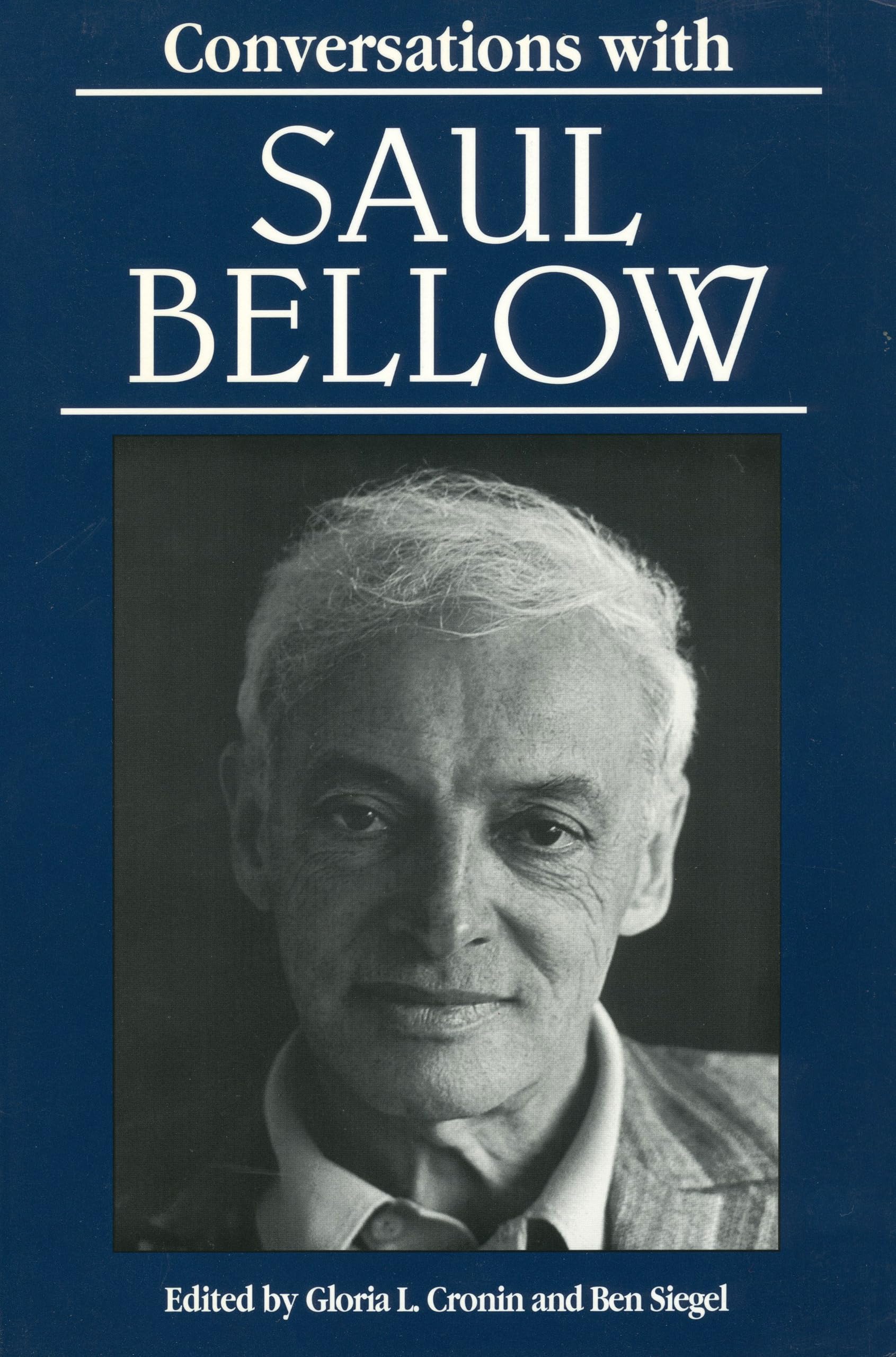 Conversations with Saul Bellow by Gloria Cronin PAPERBACK 9780878057184