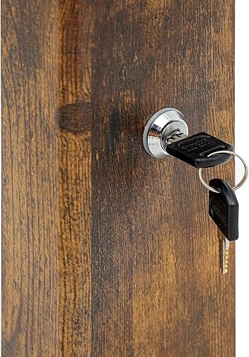 Miniatura 7 de AWQM Armario de joyería con espejo de 6 LED organizador de armario de joyería con espejo de longitud completa montado en la paredpuerta organizador