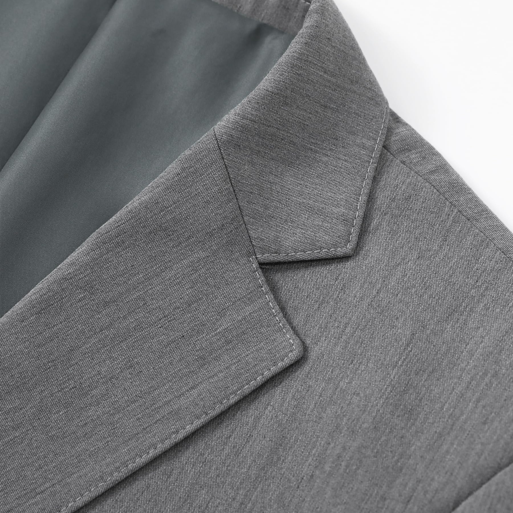 YFFUSHI Blazer Uomo Regular Fit Casual Sportivo Giacca Completo 2 Bottoni Elegante per Ufficio