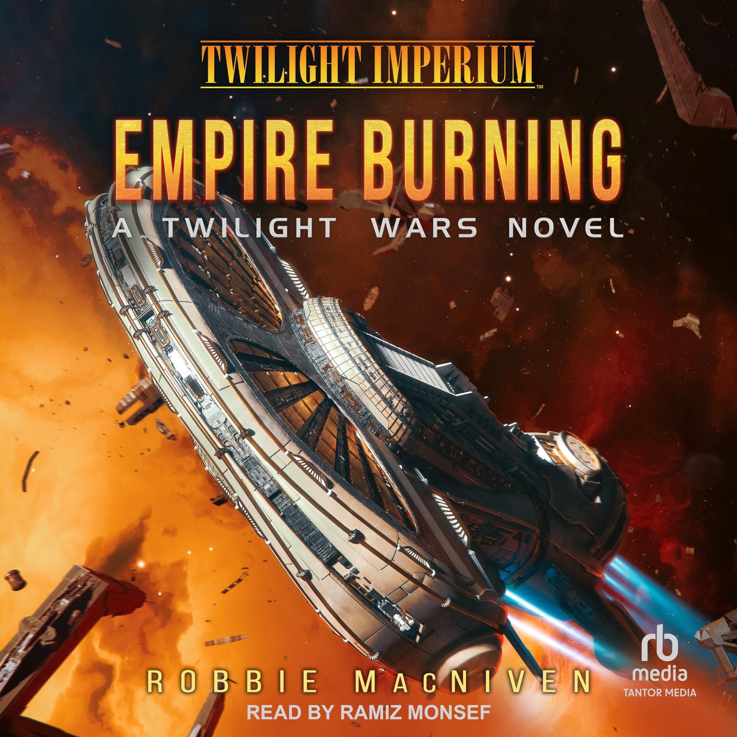 Cover art for Empire Burning