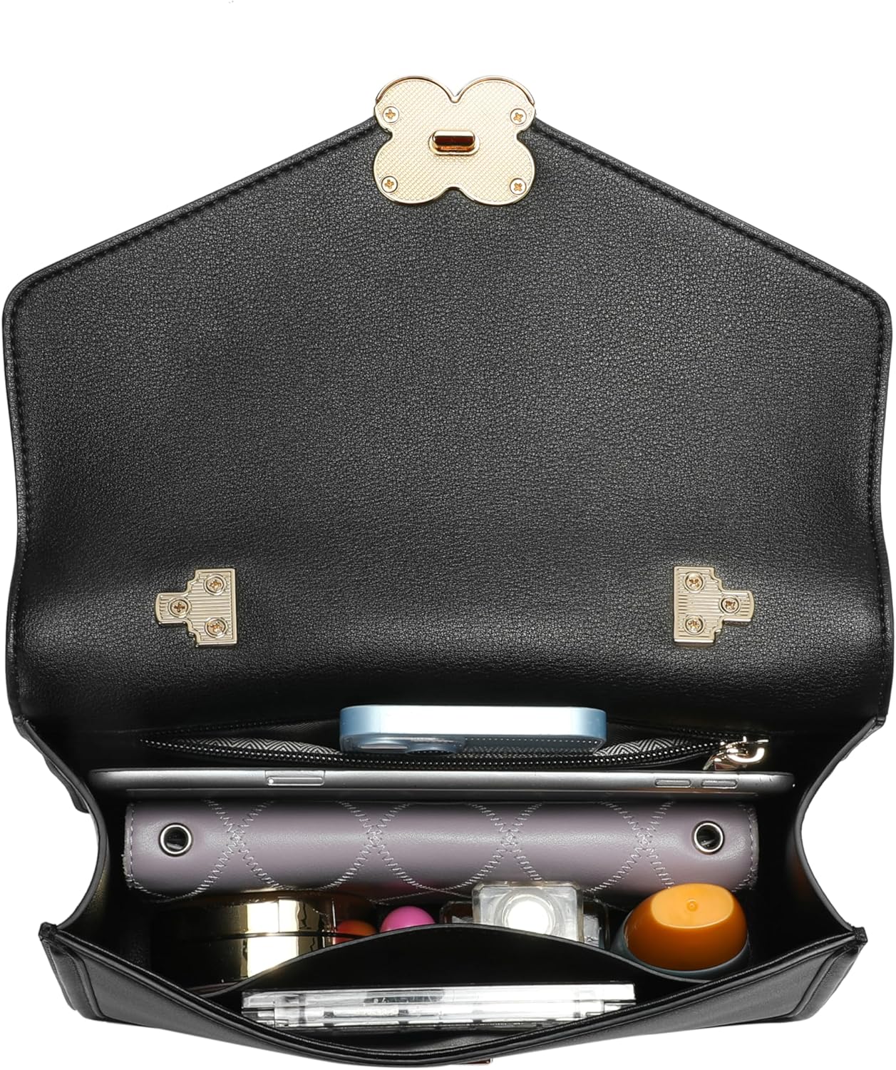 Top Handle Bag,Top Handle Purses for Women,Fashion Leather handbag and Tote Bag Elegant Square Bag - Image 5