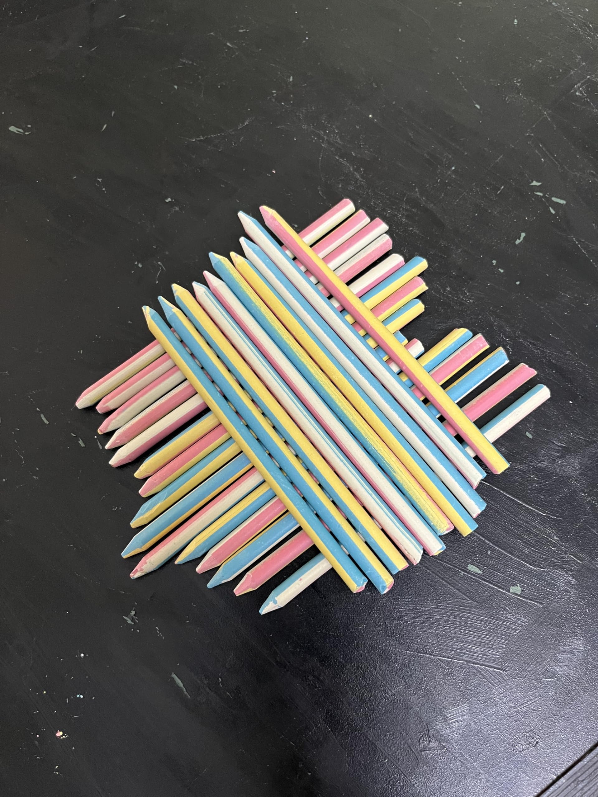 Multicolour Slate Pencils for Kids & Adults Pack of 50 | Smooth Writing & Drawing, Assorted Colors, School & Educational, Pointed Tips, Handy Size-image-20