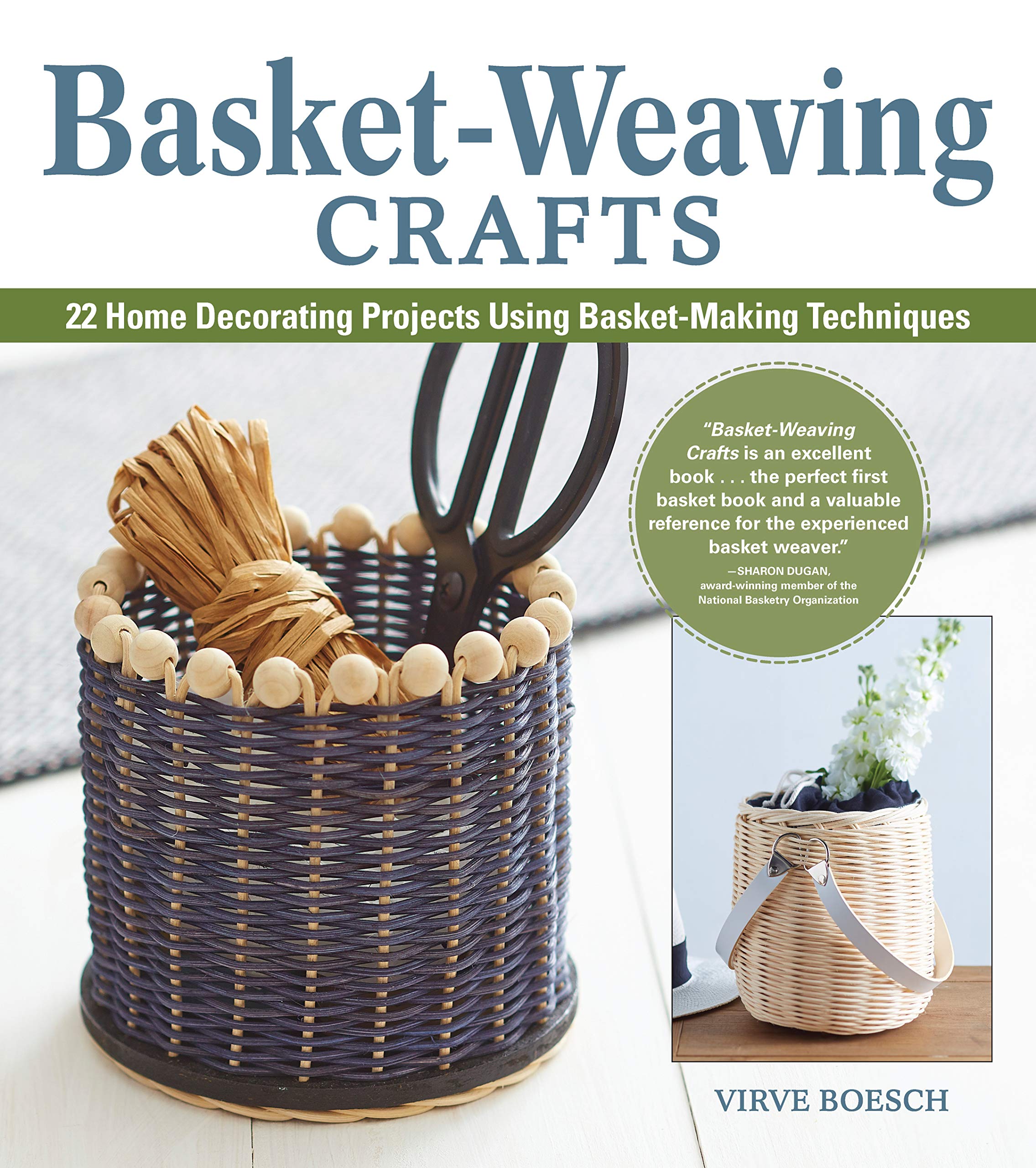 Basket-Weaving Crafts by Virve Boesch - 9781497100503