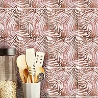 Vista 7 de Calcomanías de vinilo para azulejos de estilo bohemio para despegar y pegar, calcomanías autoadhesivas para azulejos de pared, calcomanías Acero