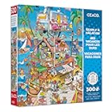 RJ Crisp - Bearly a Vacation - 500 Piece Jigsaw Puzzle - Relaxing and Fun Activity for Adults
