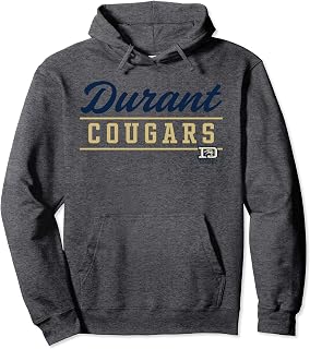 Durant High School Cougars Pullover Hoodie