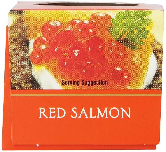 Romanoff Caviar Red Salmon, 2 Ounce Jar