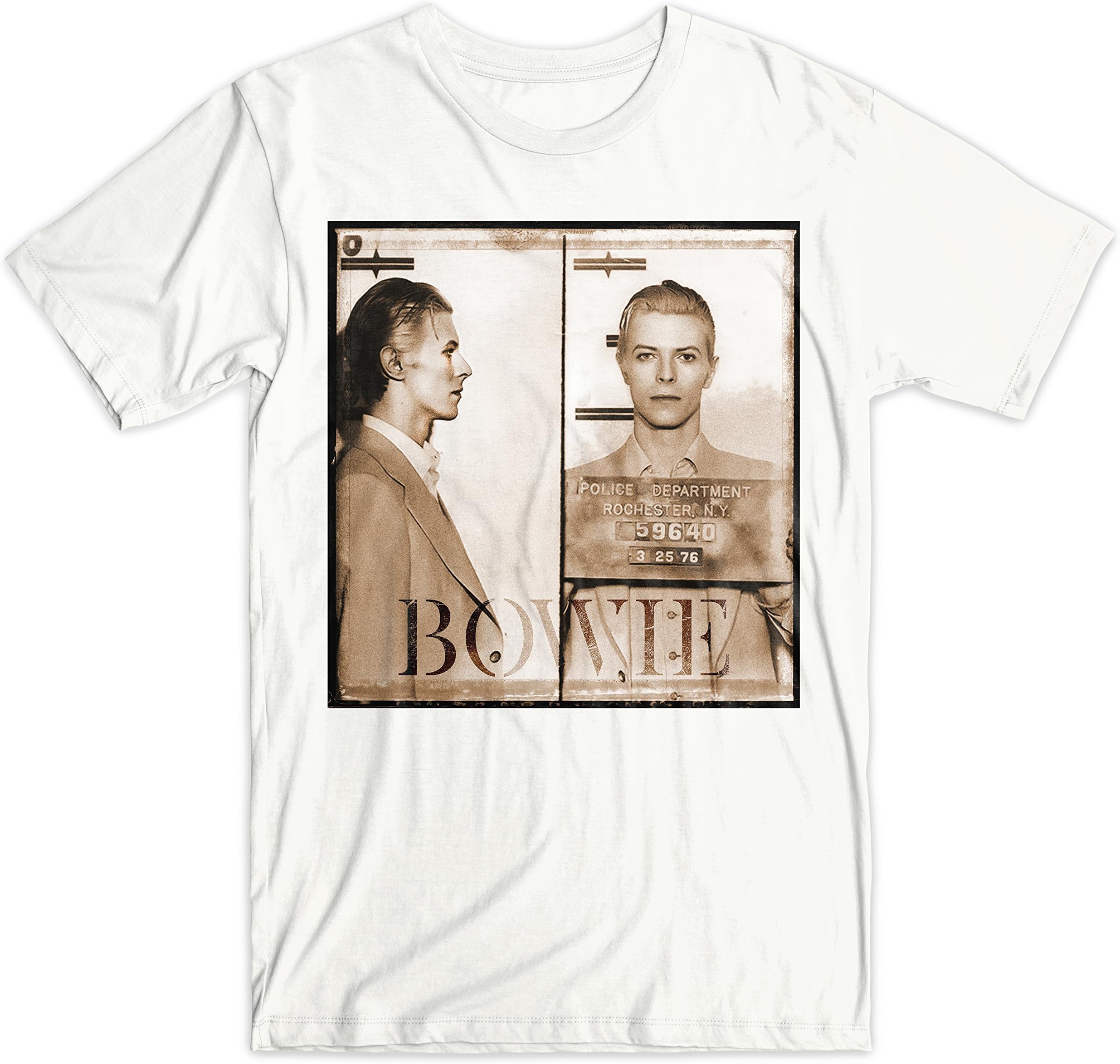 David Bowie Mugshot T-Shirt