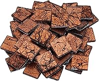 Vista 18 de Milltown Merchants Azulejo de mosaico de lámina de 3/4 de pulgada (0.787 in), 1 libra (bolsa de 16 onzas) (1 libra, rosa)